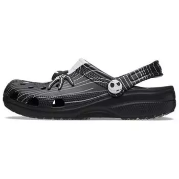 Crocs Disney x Classic Clog The Nightmare Before Christmas мужские кроссовки черные белые 210561-90H 37-38
