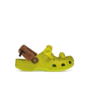 Crocs DreamWorks x Classic Clog Kids Shrek Детские кроссовки Green Lime-Punch 209378-3TX 34-35