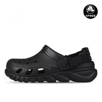 Crocs Duet Max 2 Sports Clog мужские женские тапочки для кемпинга и рыбалки сандалии 208776 001 208776001/M4/W6230