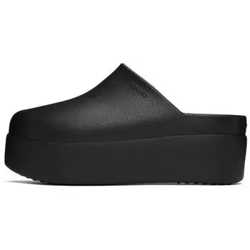 Crocs Dylan Platform Clog Black Women Sneakers 209869-001 38-39