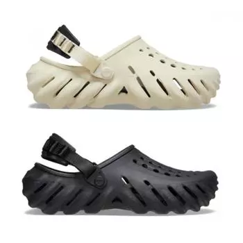 Crocs Echo Clog 2 Collection 207937 2yj207937 001 2079372YJ (bone/black)/M4W6(230)
