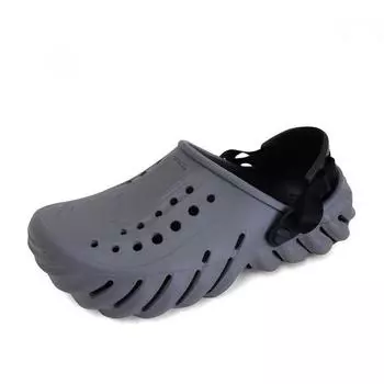 CrocS Echo Men S Clog SandalS SlipperS Charcoal 207937 0da 2079370DA:260mm(M7/W9)
