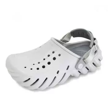 Crocs Echo мужские женские сандалии-тапочки серые 207937 1 фут 2079371FT:230mm(M4/W6)
