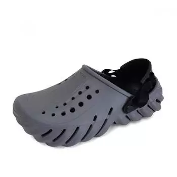 CrocS Eco Men S Clog SandalS SlipperS Aqua ShoeS Charcoal Grey 207937 0da 2079370DA/260mm(M7/W9)