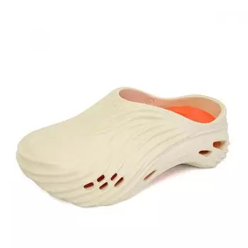 Crocs Eco Wave Mens Clog Sandals Slippers Aqua Shoes Vanilla 210521 108 210521108/250mm(M6/W8)