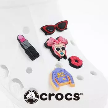 Crocs Fashionista Set Of 5 Gibbitz 10008633/1