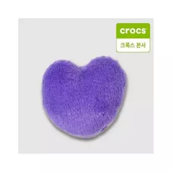 Crocs Фиолетовый Fuzzy Heart Gibbits 10011849 shuffle/one sizefree
