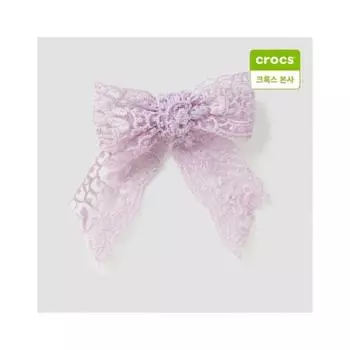 Crocs Фиолетовый кружевной брелок Gibbits 10013762 shuffle