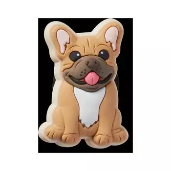 Crocs French Bulldog Jibbitz 10015212 shuffle/one sizefree