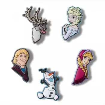 Crocs Frozen Gibbitz набор из 5 штук 10013626 FREE