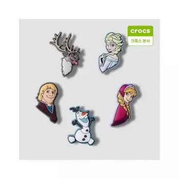 Crocs Frozen Набор из 5 подвесок Gibbitz 10013626 onefree