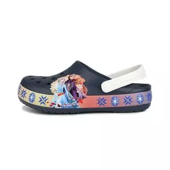 Crocs Frozen x Clog Kids Fun Lab Lights Детские кроссовки Blue Navy 205823-410