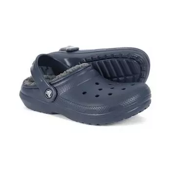 Crocs Fur Slipper Sandals Classic Lined Clog Kids 207010459175 C11