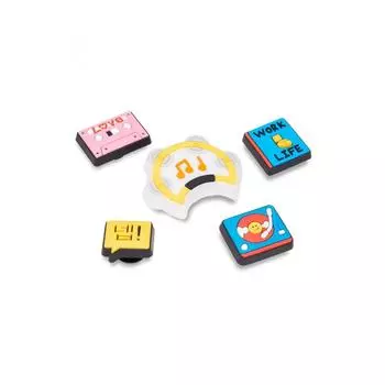 CROCS G BITS ДЛЯ РАБОТЫ, ЖИЗНИ И МУЗЫКИ, ПАКЕТ 5 23SF10010960