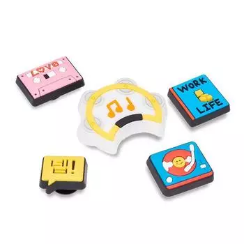 CROCS G BITS ДЛЯ РАБОТЫ, ЖИЗНИ И МУЗЫКИ, ПАКЕТ 5 23SF10010960