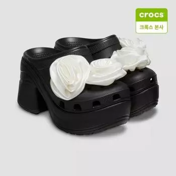 Crocs Галерея Crocs Headquarters Siren Rosette Clog 210367 001 001 black/M6W8