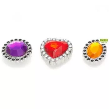 Crocs Galleria Crocs Big Classic Jewel Gibbitz Set 10010353 shuffle