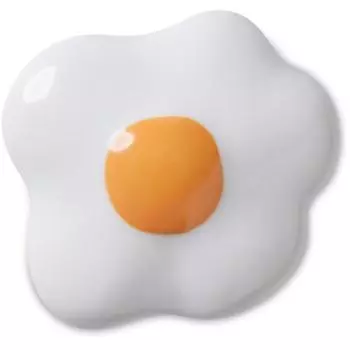 Crocs Galleria Crocs Главный офис Fried Egg Jibitz 10013365 shuffle