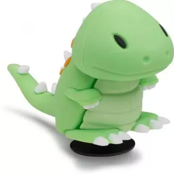 Crocs Galleria Crocs Headquarters Accessories 3d Dinosaur Zibbitz 10013802 shuffle/one sizefree