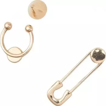 Crocs Galleria Crocs Headquarters Accessories Gold Gold 3 Pack Gbitz 10008998 shuffle/one sizefree