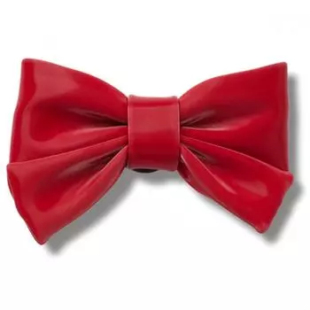 Crocs Galleria Crocs Headquarters Accessories Maroon Bow Dark Romance Gbitz 10013829 shuffle/one sizefree