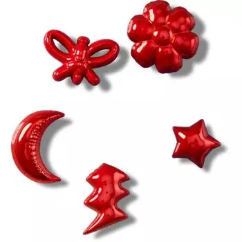 Crocs Galleria Crocs Headquarters Accessory Balloon Friends Set Of 5 Gbitz 10013655 shuffle/one sizefree