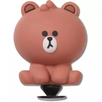 Crocs Galleria Crocs Headquarters Аксессуары Линия Friends Коричневый Gbitz 10012697 shuffle/one sizefree