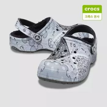 Crocs Galleria Crocs Headquarters Baya Lined Print Clog Bandana 20597 0ZX bandana/M4W6