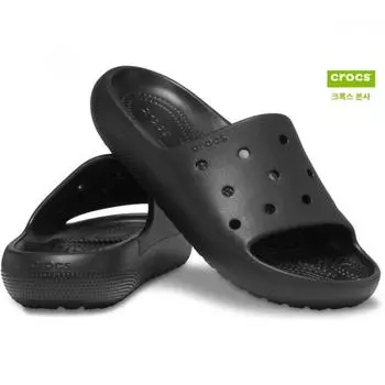 Crocs Galleria Crocs Headquarters Classic Crocs Slide V2 Черный 209401 220