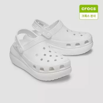 Crocs Galleria Crocs Headquarters Classic Crush Clog White 207521 100 white/M10W12