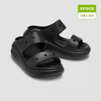 Crocs Galleria Crocs Headquarters Classic Crush Sandals Black 207670 001 001 black/M4W6