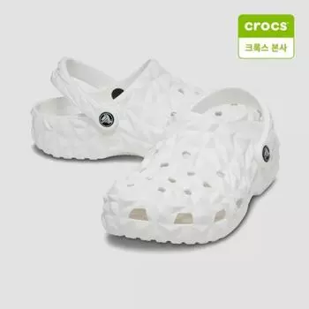 Crocs Galleria Crocs Headquarters Classic Geometric Clogs 209563 100 100 white/M10W12
