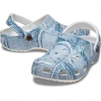 Crocs Galleria Crocs Headquarters Common Classic Denim Clogs 210402 4mh light denim/230