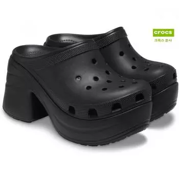 Crocs Galleria Crocs Headquarters Crocs Siren Clogs Black 208547 001 240/black
