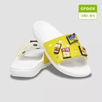 Crocs Galleria Crocs Headquarters Crocs X Ottogi Classic Slide 208935 14R whiteyellow/M9W11