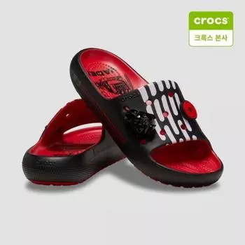 Crocs Galleria Crocs Headquarters Darth Vader Classic Slide V2 209829 6wc 6WC varsity red/M3W5