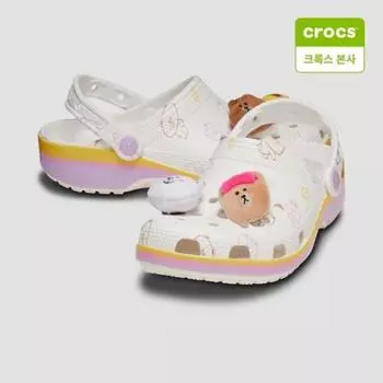 Crocs Galleria Crocs Headquarters Line Friends Classic Clog 209480 100 100 white/M10W12