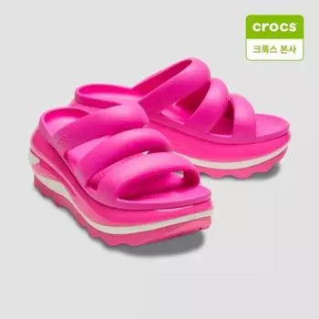 Crocs Galleria Crocs Headquarters Mega Crush Triple Strap 209842 6tw 6TW pink crush/M4W6