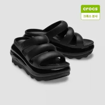 Crocs Galleria Crocs Headquarters Mega Crush Triple Strap 209842 001 001 black/M4W6
