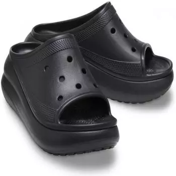 Crocs Galleria Crocs Headquarters Public Classic Crush Slide 208731 001 Crush black/260