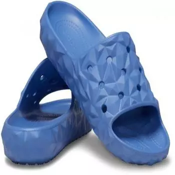 Crocs Galleria Crocs Headquarters Public Classic Geometric Slide 2.0 Elemental Bull Indie blue/M7W9