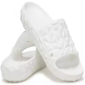 Crocs Galleria Crocs Headquarters Public Classic Geometric Slide 2.0209608 white/250