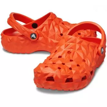 Crocs Galleria Crocs Headquarters Public Classic Geometric Clog 209563 84j orange/270