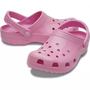 Crocs Galleria Crocs Headquarters Public Classic High Shine Clogs 209609 6 pink/230