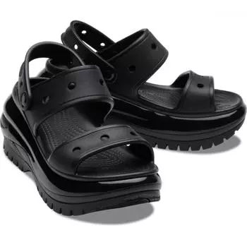 Crocs Galleria Crocs Headquarters Public Classic Mega Crush сандалии 207989 001 black/250