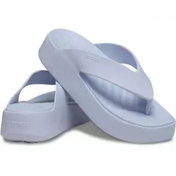 Crocs Galleria Crocs Headquarters Public Getaway Platform Flip 209410 5a sky blue/220