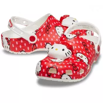 Crocs Galleria Crocs Headquarters Public Hello Kitty Red Classic Clog 210575 90h Red/265