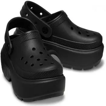 Crocs Galleria Crocs Headquarters Public Stomp Clogs 209347 001 black/260