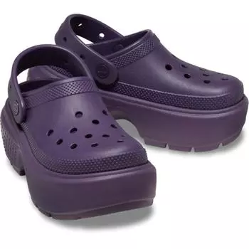 Crocs Galleria Crocs Headquarters Public Stomp Clogs 209347 5as deep purple/240