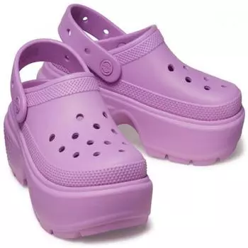 Crocs Galleria Crocs Headquarters Public Stomp Clogs 209347 6wq purple/260